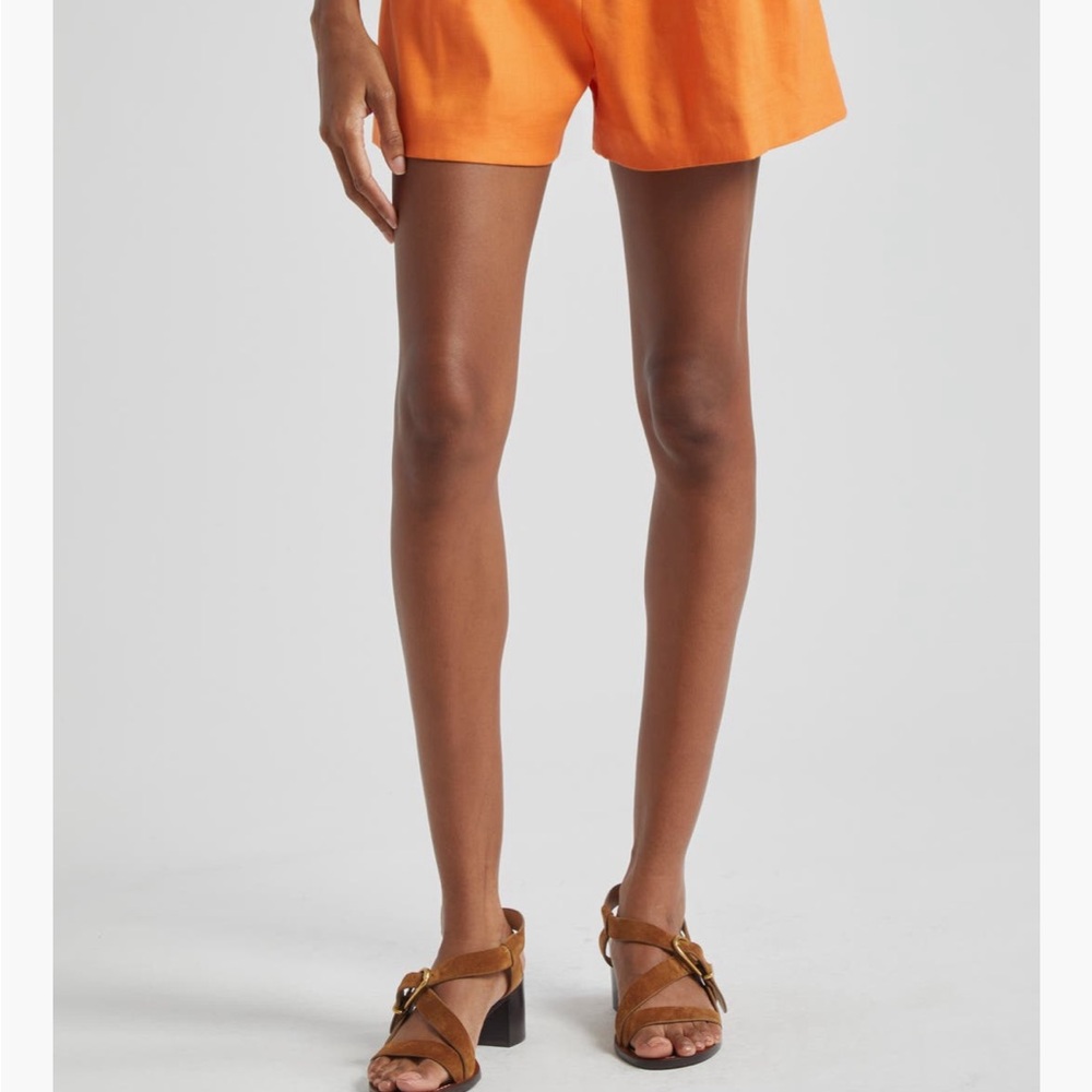 Veronica Beard Vibrant Orange shorts - Picture 5 of 6